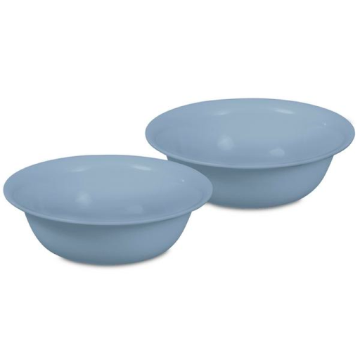 [290058] BOWL 49OZ 2PC SET BLUE