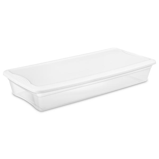 [290034] UNDERBED BOX 41QT WHT