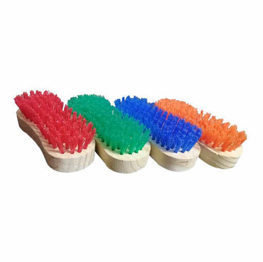 [253914] SCRUBBING BRUSH WD HDL ASSORTED