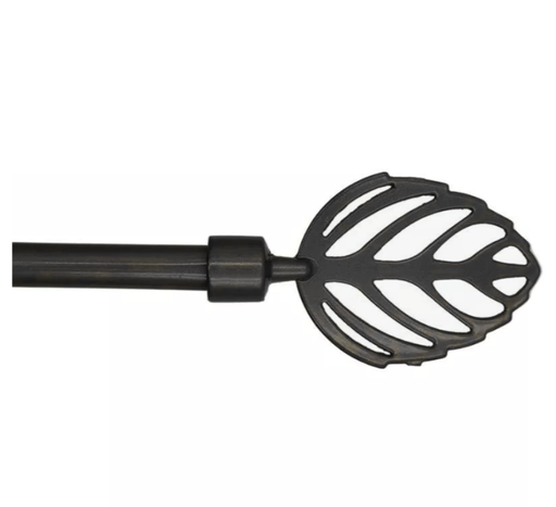 [111115] EXPANDABLE CURTAIN RODS WITH FINIALS