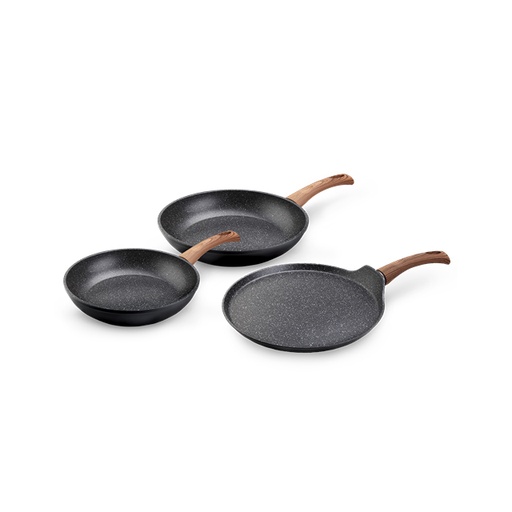[WCCS003203AMBB] WESTINGHOUSE 3PC FORGED ALUMINUM FRY PAN SET