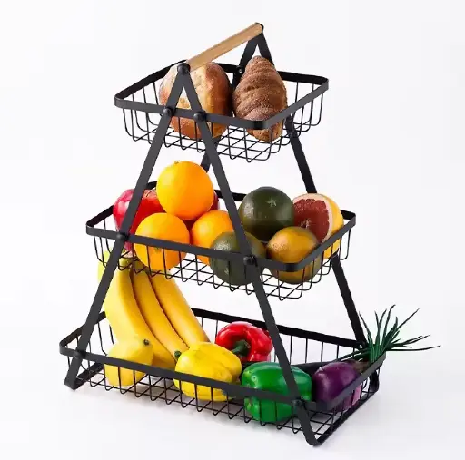[35339] Tier Fruit Basket 