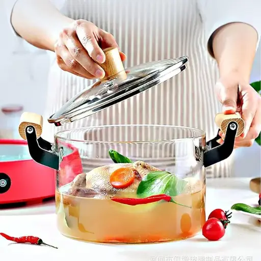 [HO1-03] 3.5L Borosilicate Glass Pot