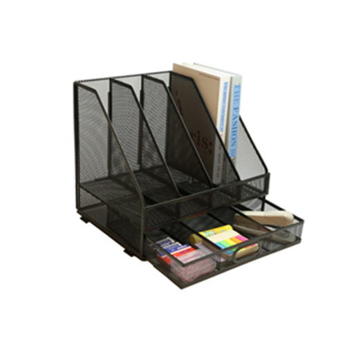 [253992] Metal Book and File Organizer