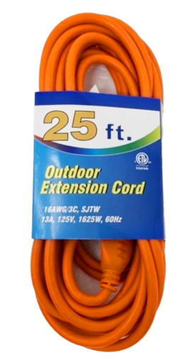 [253011] Extension Cord Outdoor 25ft