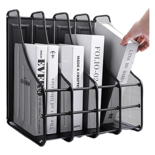 [253976] Metal Book and File Stand