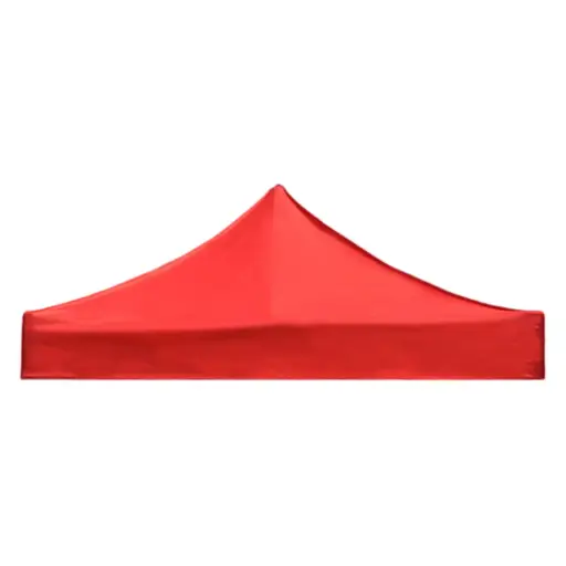 Red tent cover