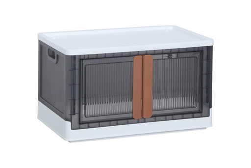 [500060] DOUBLE DOOR FOLDABLE CUPBOARD WHITE