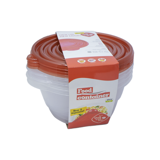 [500079] FOOD CONTAINER 1.4L 4PCS