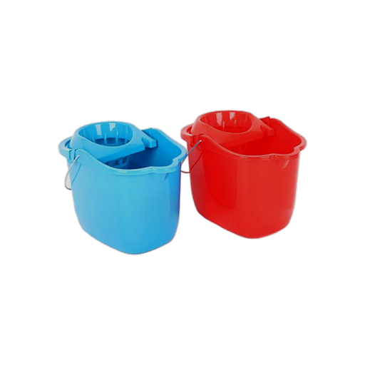 [500075] MOP BUCKET W WHEEL 15L