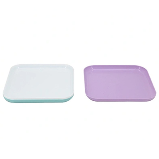 [500030] PLATE SQUARE 10" 4PCS