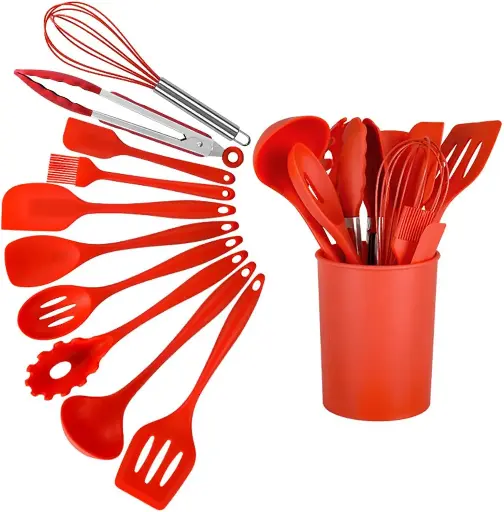 [US11] 11pc Silicone Utensil Set