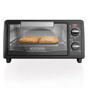 [210296] Black + Decker 4 Slice Toaster Oven