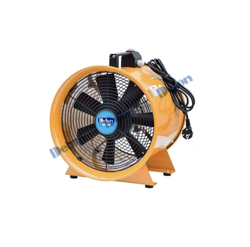 [002384] DETON PORTABLE VENTILATOR FAN 18" W/DUCTING 5M