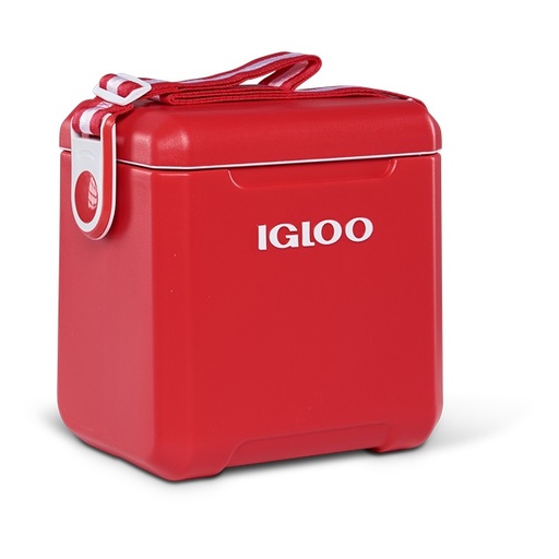 [32657] IGLOO 11QT TAG ALONG RED COOLER
