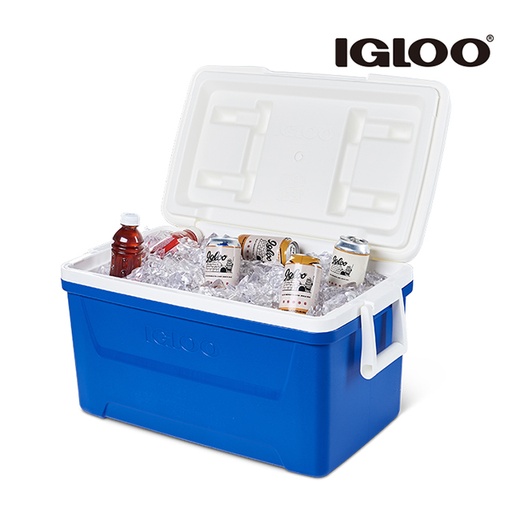 [50061] IGLOO 48QT LAGUNA MAJESTIC BLUE COOLER