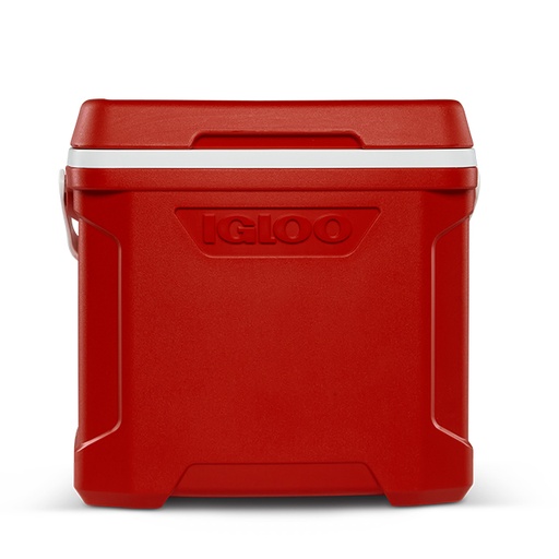 [50346] IGLOO 30QT PROFILE II WHITE-RED COOLER