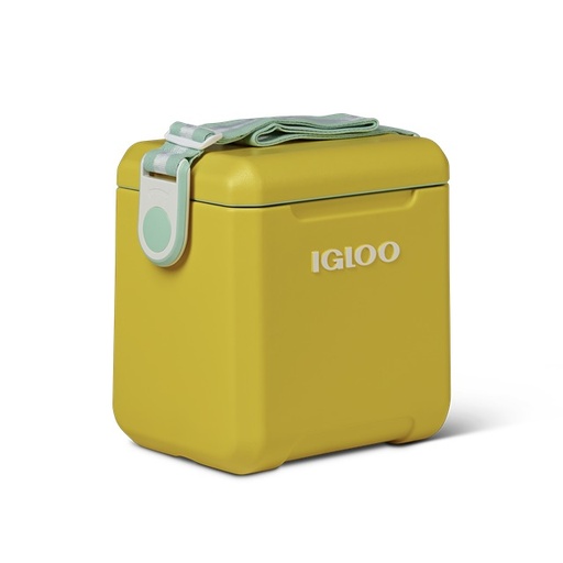 [32819] IGLOO 11QT TAG ALONG YELLOW COOLER