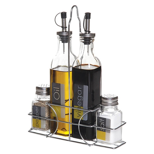 [9199009] GIBSON GENERAL STORE 5PC CONDIMENT COMBO SET