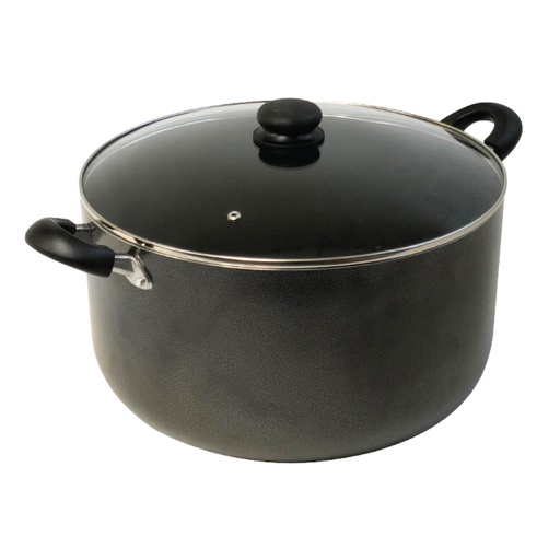 [627134] NONSTICK 16QT STOCK POT W-LID