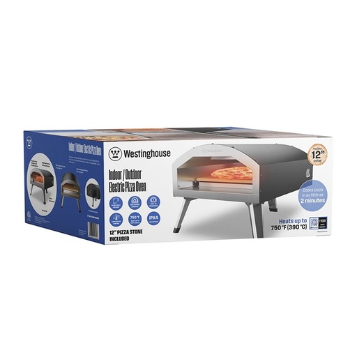 [WBGLEG1201B18] WESTINGHOUSE ELECTRIC PIZZA OVEN W 12IN STONE