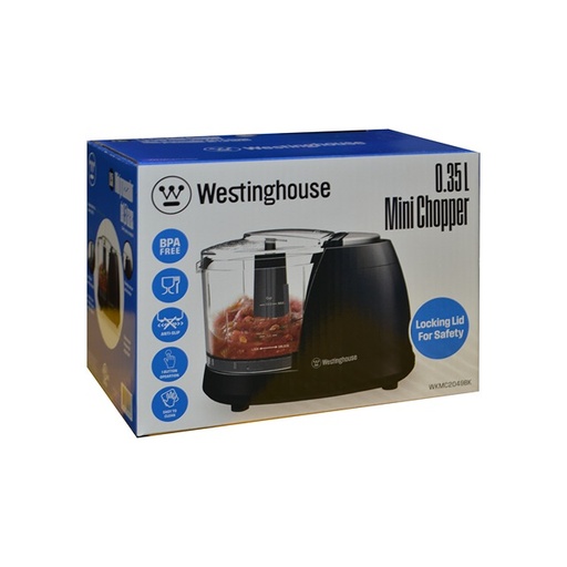 [WKMC2049BK] WESTINGHOUSE MINI CHOPPER 0.35L BLACK