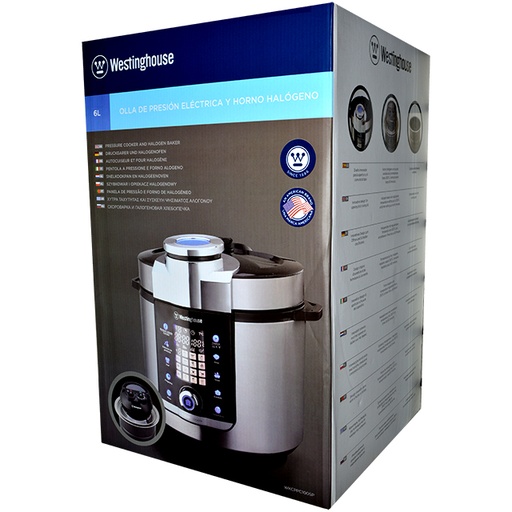 [WKPC100SP] WESTINGHOUSE 6L SS DIGITAL PRESSURE COOKER