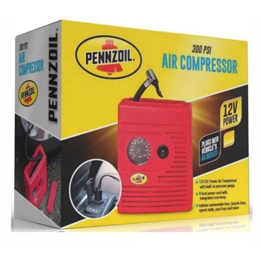 [AC64503] PENNZOIL 300 PSI MINI AIR COMPRESSOR ASST BLUE RED