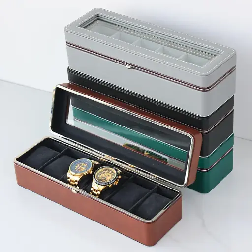 [6WBLE] 6pc Watch Box