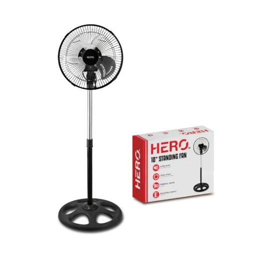 [253786] 10" Hero Standing Fan