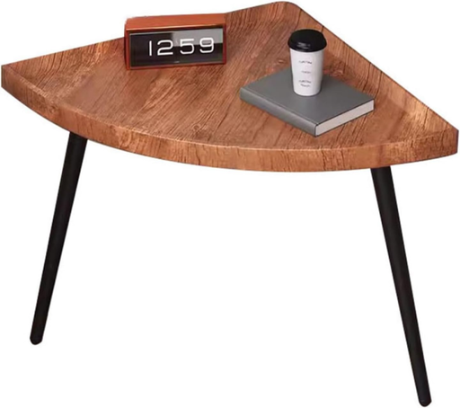 [254282] SIDE TABLE CRN WALNUT