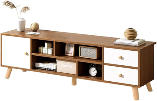 [254290] TV STAND BROWN OAK