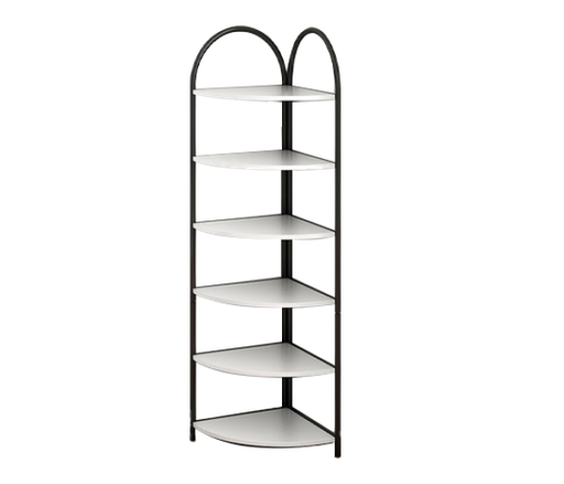 [254298] CORNER SHELF 5 LAYER BLK