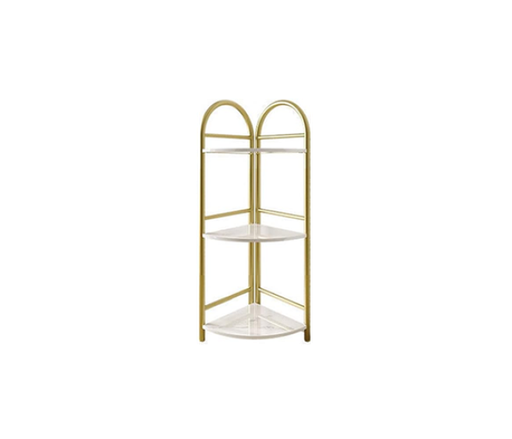 [254301] CORNER SHELF 3 LAYER GOLD