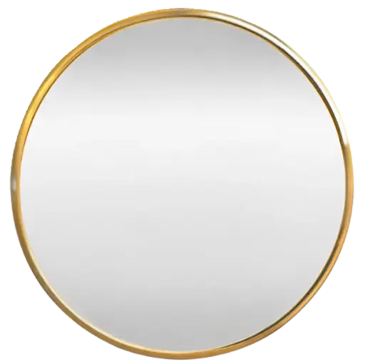 [253720] Wall Mirror Round 99cm