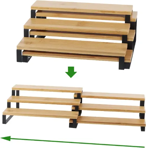 [3TBMR] Expandable 3 Tier Bottle Rack
