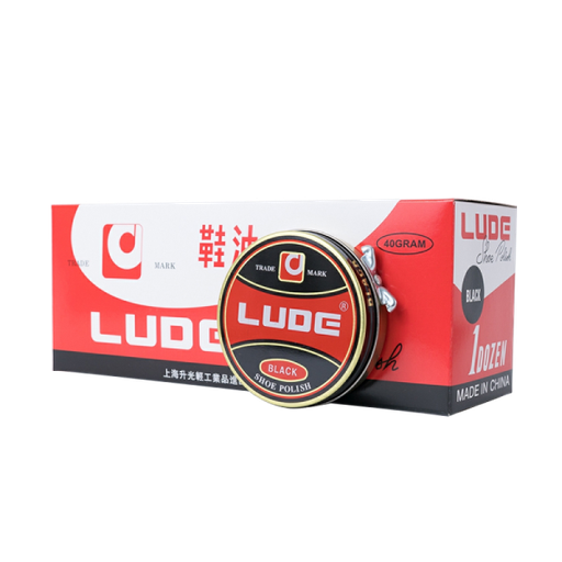 [253461] SHOE POLISH BLACK LUDE 40 ML
