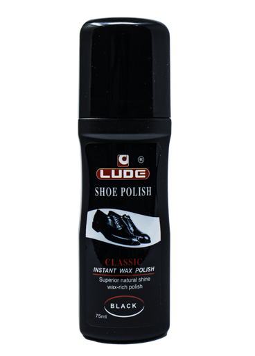 [253818] SHOE POLISH BLACK LIQ LUDE 75 ML
