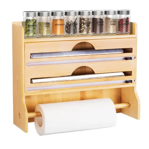 [7364] 4 in 1 Bamboo Organizer
