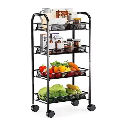 [255024] Kitchen Cart 4-Tier
