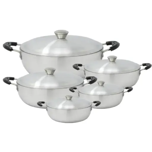 [5173] ALUMINUM POT WITH LID