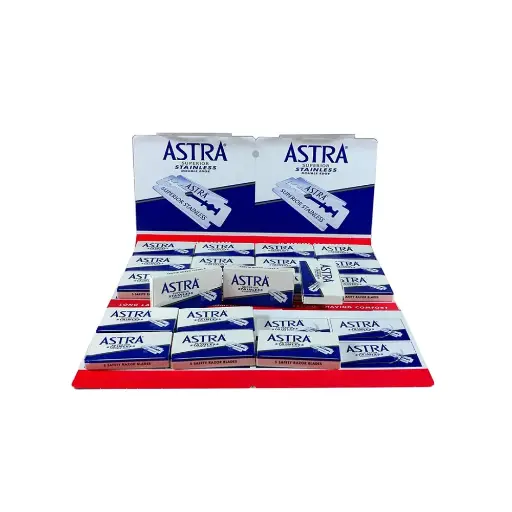[255001] RAZOR BLADE CARD ASTRA 20PC