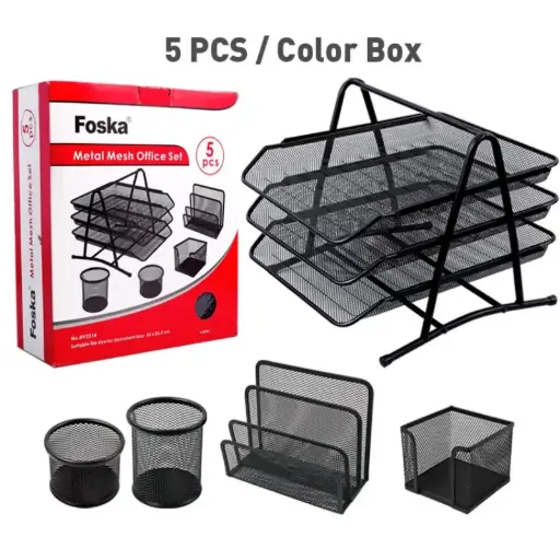 [MI113-5] 5pc Office Accessories Set