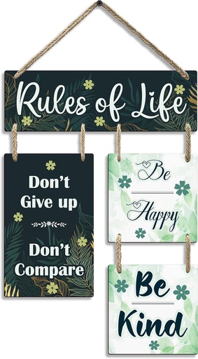 [1100136] Wooden Plaque 45cm