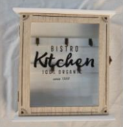 [2400587] Wooden Key Box 25cm