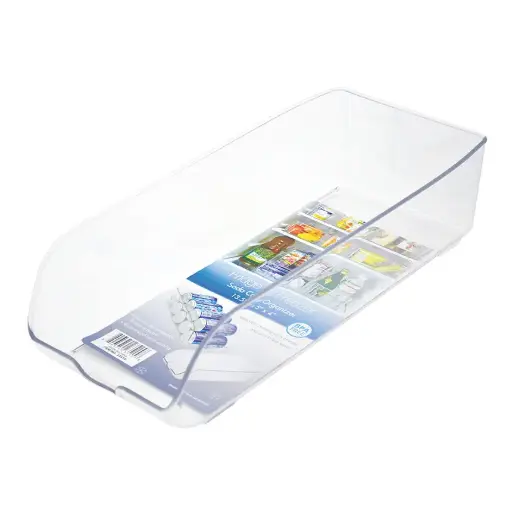 [20018591] ACRYLIC SODA CAN ORGANIZER 13.5X5.25X4'' 