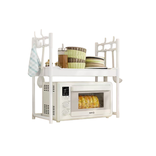 [255178] MICROWAVE STAND WHITE