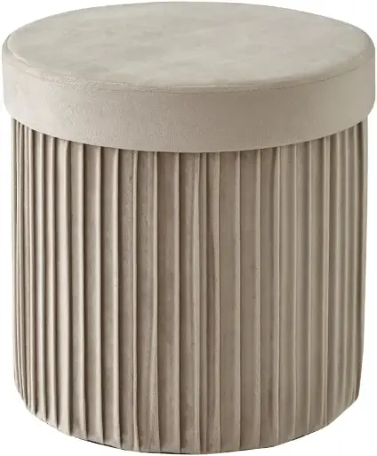 [FSO] Velvet Storage Ottoman