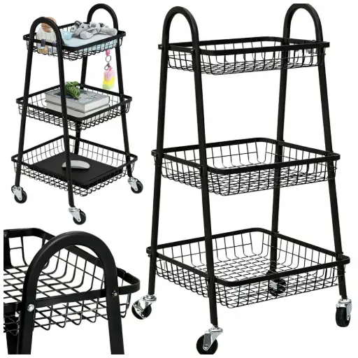 [255142] 3 Tier Metal Caddy