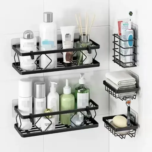 [K9-5] 5pc Bathroom Caddy